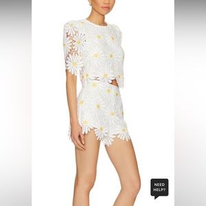 Saylor Morgana short and top daisy set